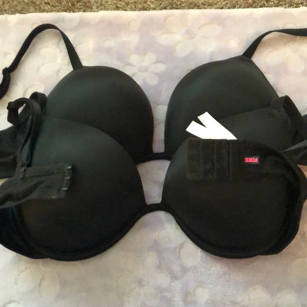 Two wear everywhere super push up pink bras